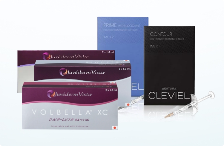 世界基準で選ばれたヒアルロン酸を使用