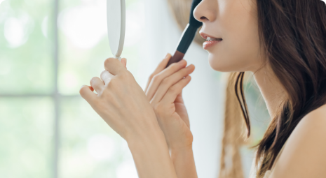 メイクのしやすさ