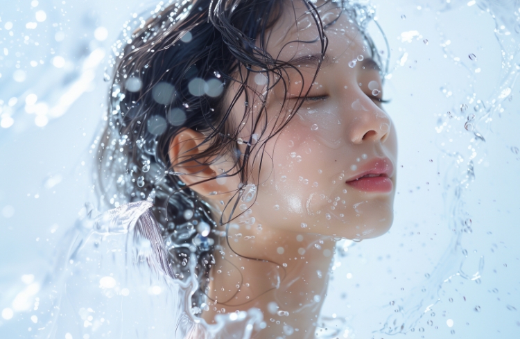 機械で均一に薬剤を注入